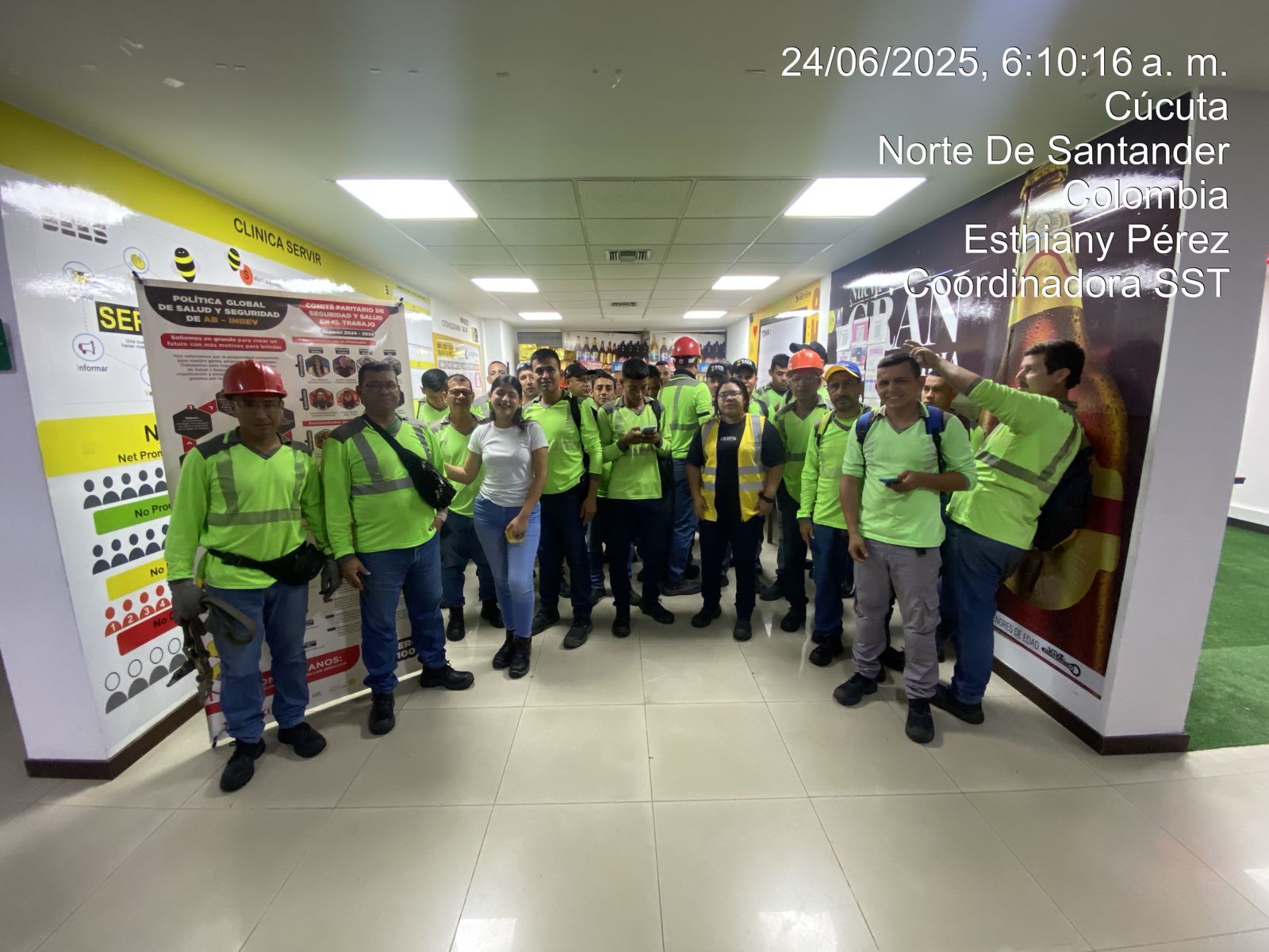 Evidencia de capacitación